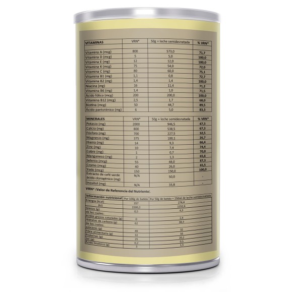 SOTYA Batido sabor chocolate blanco 700 gr