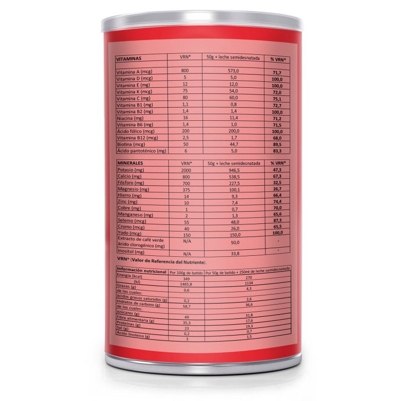 SOTYA Batido saciante sabor fresa 700 gr