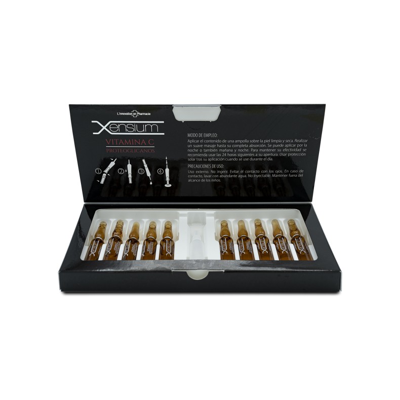 XENSIUM Proteoglicanos Vitamina C 10 ampollas de 2 ml