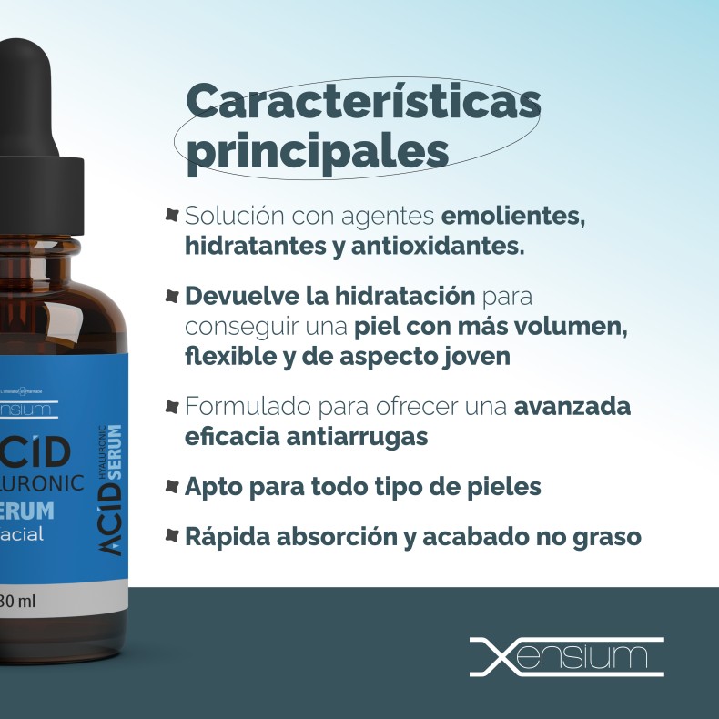 XENSIUM Serum Ácido Hialurónico 30 ml