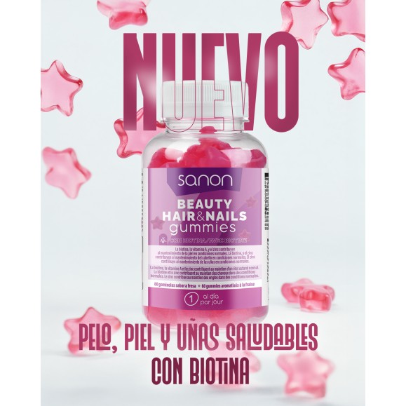 SANON Beauty, Hair & Nails 60 gummies