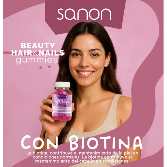SANON Beauty, Hair & Nails 60 gummies