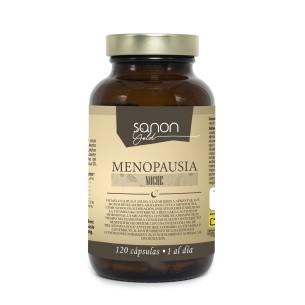 SANON GOLD Menopausia noche 120 cápsulas