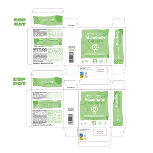 PHYTOFARMA Alcachofa 60 cápsulas vegetales 2
