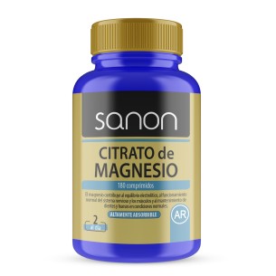 SANON Citrato de magnesio 180 comprimidos