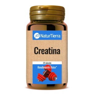 NATURTIERRA Creatina 30 cápsulas