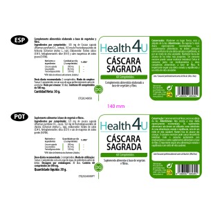 H4U Cáscara Sagrada 60 comprimidos 2