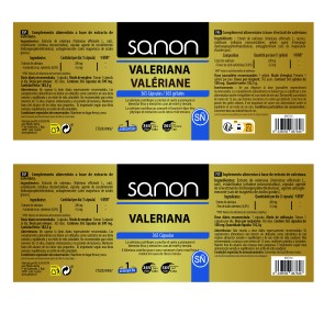 SANON Valeriana 365 cápsulas 2