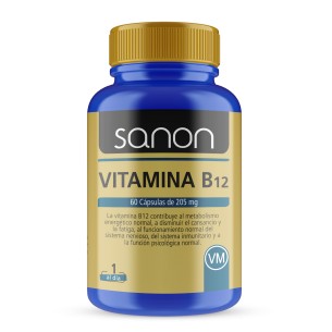 SANON Vitamina B12 60 cápsulas