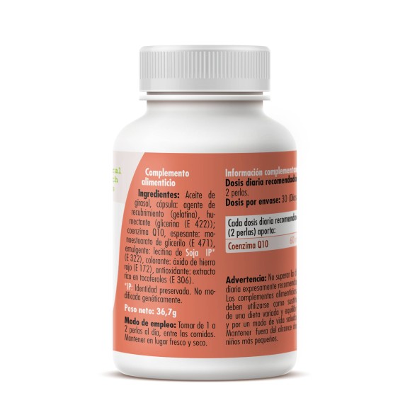 GHF Coenzima Q-10 60 perlas 612 mg