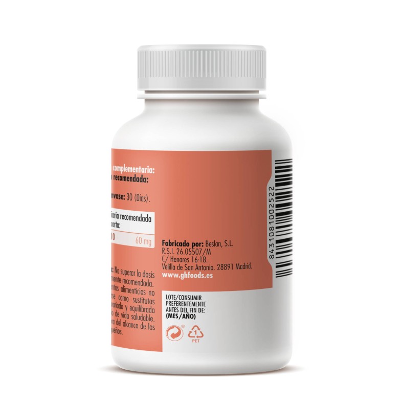 GHF Coenzima Q-10 60 perlas 612 mg
