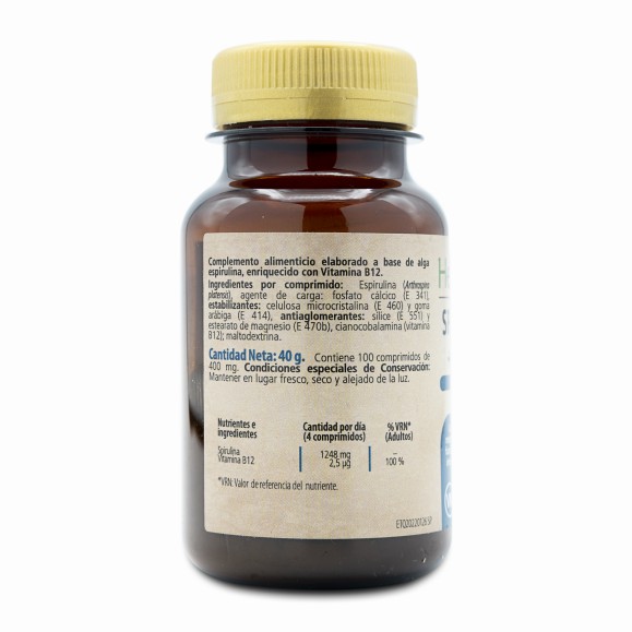 H4U Spirulina + vit. B12 100 comprimidos special edition