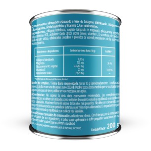 H4U Colágeno + glucosamina en polvo 200 g 2