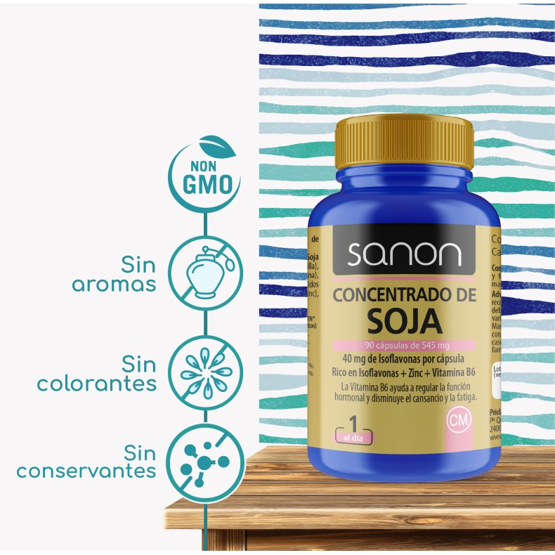 SANON Concentrado de Soja 90 cápsulas