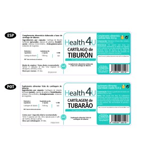 H4U Cartílago de Tiburón 60 cápsulas 2