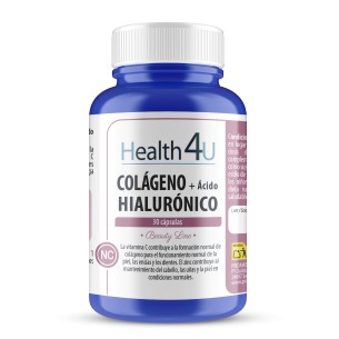 H4U Colágeno + Ácido hialurónico 30 cápsulas