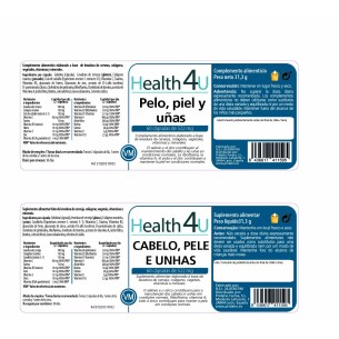 H4U Pelo, Piel y Uñas 60 cápsulas 2