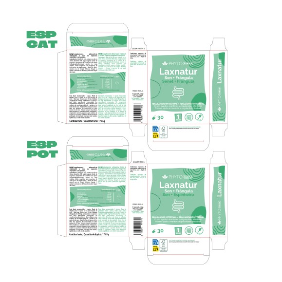 PHYTOFARMA Laxnatur Sen + Frángula 30 cápsulas