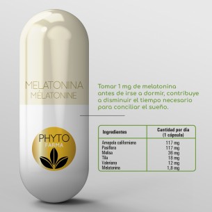 PHYTOFARMA Melatonina 225 cápsulas pack 3 2