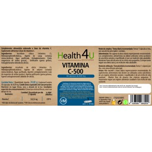 H4U Vitamina C-500 30 cápsulas special edition 2
