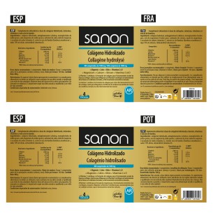 SANON Colágeno Hidrolizado 400 comprimidos pack 2 2