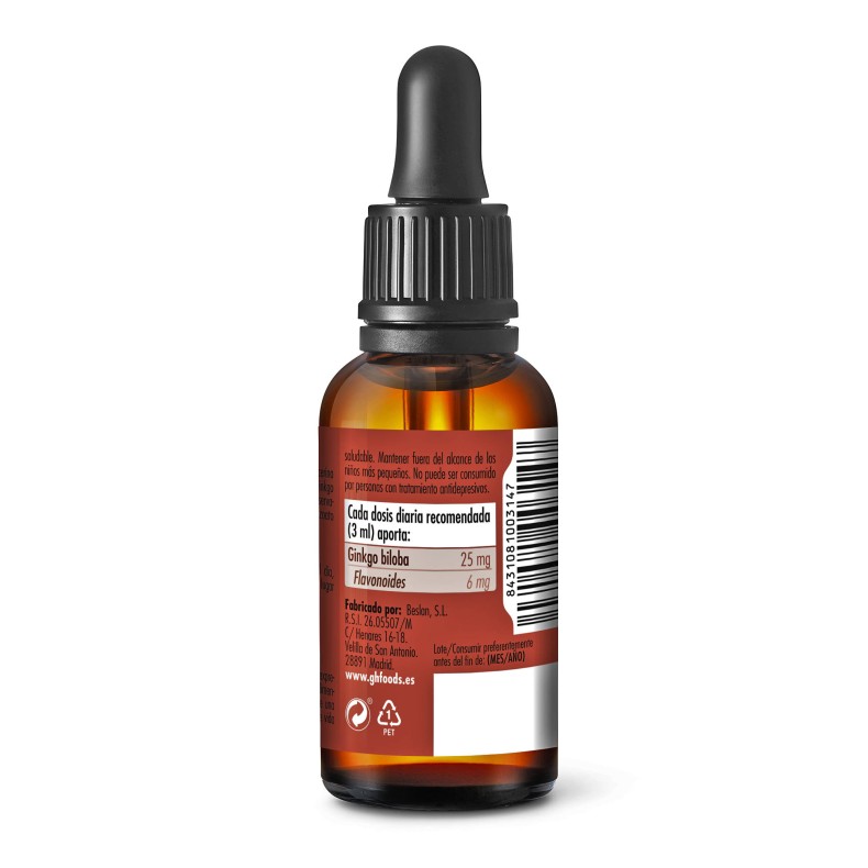 GHF Extracto de Gingko Biloba 50 ml