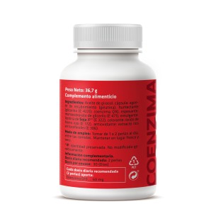 SOTYA Coenzima Q10 60 perlas de 612 mg 2