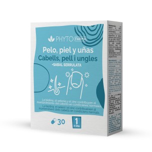 PHYTOFARMA Pelo, Piel y Uñas 30 cápsulas