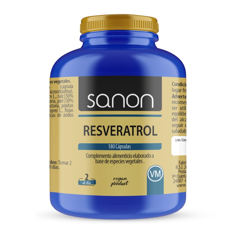 SANON Resveratrol 180 cápsulas