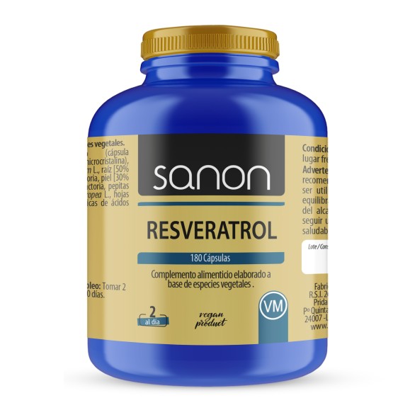 SANON Resveratrol 180 cápsulas
