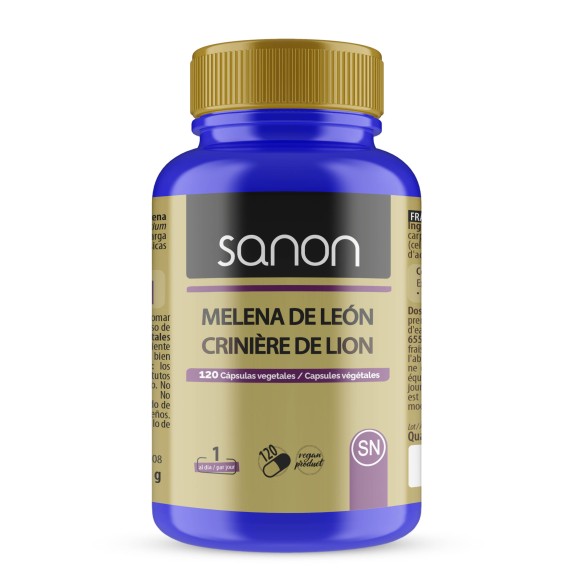 SANON Melena de león 120 cápsulas vegetales