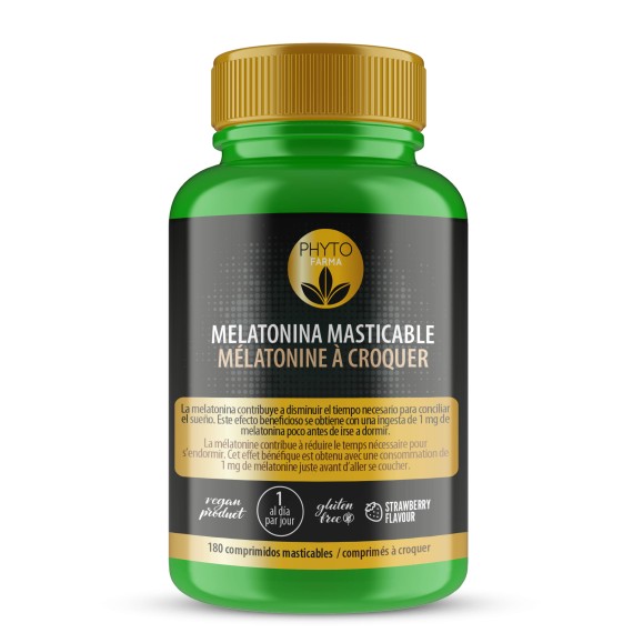 PHYTOFARMA Melatonina masticable 180 comprimidos