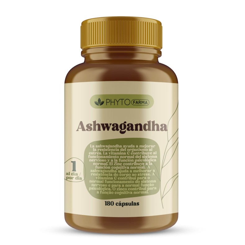 PHYTOFARMA Ashwagandha 180 cápsulas