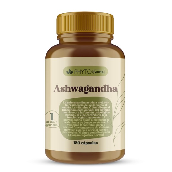 PHYTOFARMA Ashwagandha 180 cápsulas