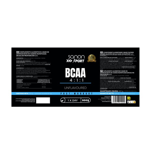 SANON SPORT BCAA 4:1:1 500g