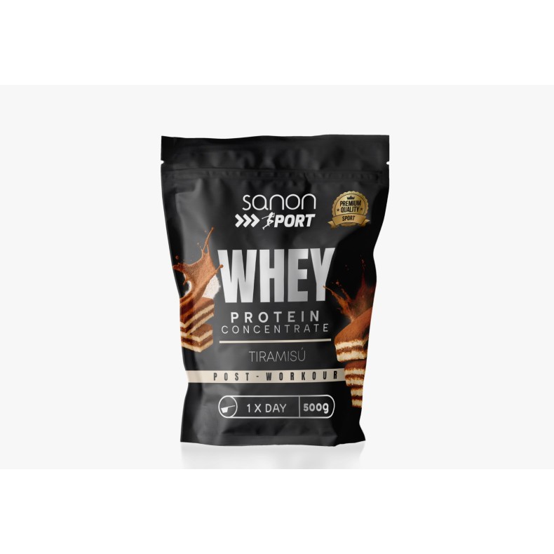 SANON SPORT Proteina Whey 80% Tiramisú