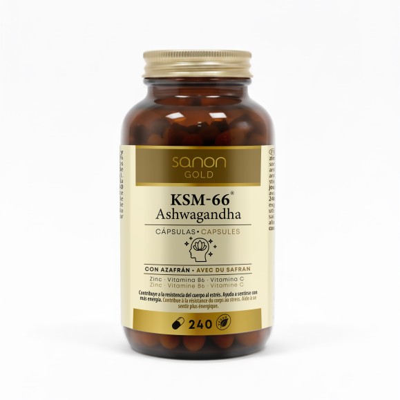 SANON GOLD Ashwagandha KSM-66 240 cápsulas