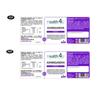H4U Ashwagandha 30 cápsulas 2