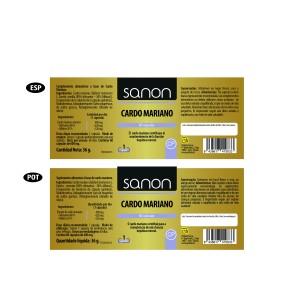 SANON Cardo mariano 60 cápsulas 2