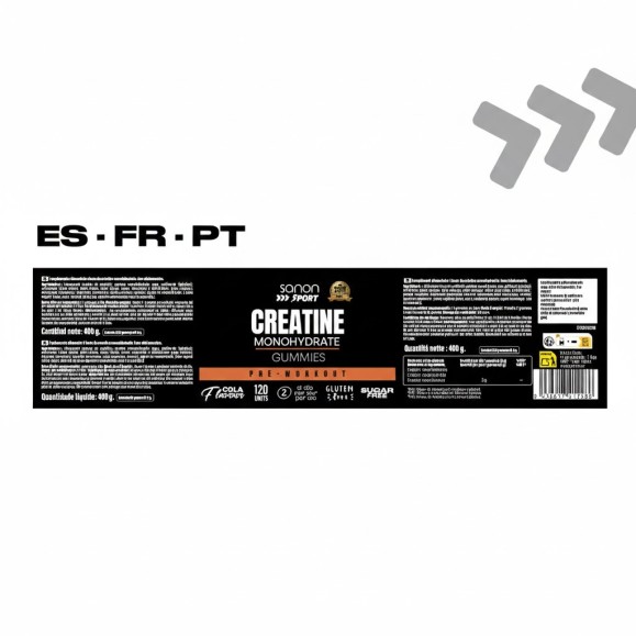 SANON SPORT Creatina 120 gummies