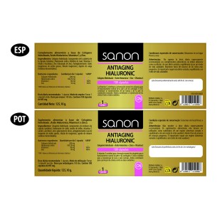 SANON Antiaging Hialuronic 180 cápsulas 2