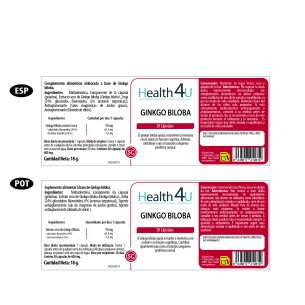 H4U Ginkgo biloba 30 cápsulas 2