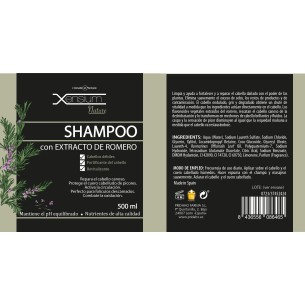 XENSIUM Nature Champú con extracto de Romero 500 ml 2