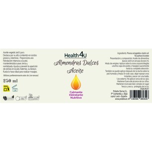 H4U Aceite de almendras dulces 250 ml 2