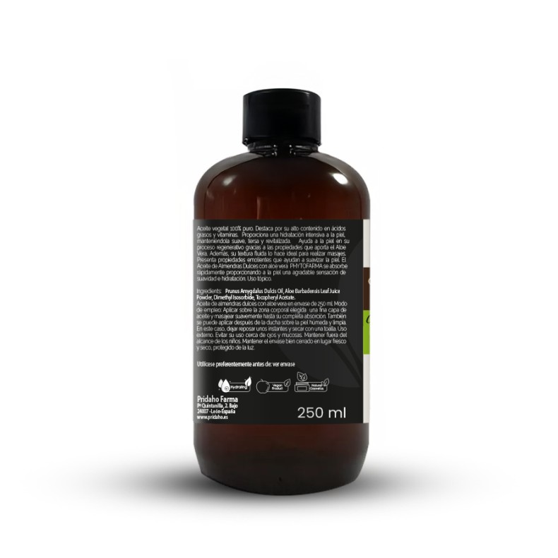 PHYTOFARMA Aceite de Almendras con Aloe Vera 250 ml