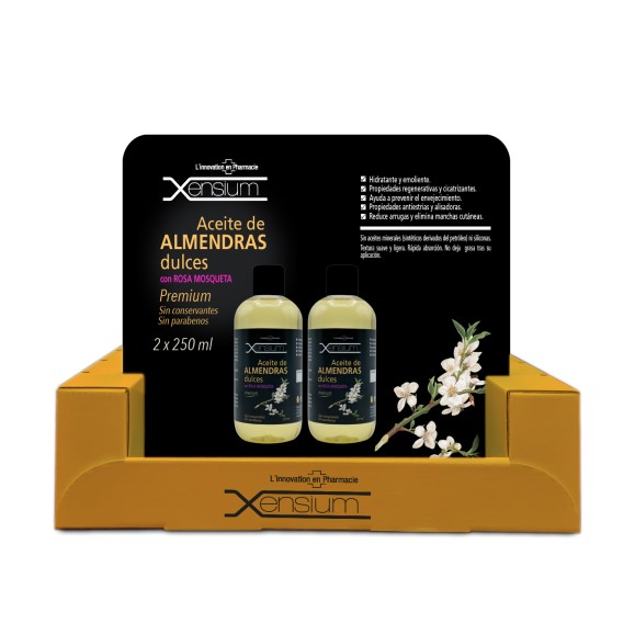 Aceite de almendras dulces con Rosa Mosqueta