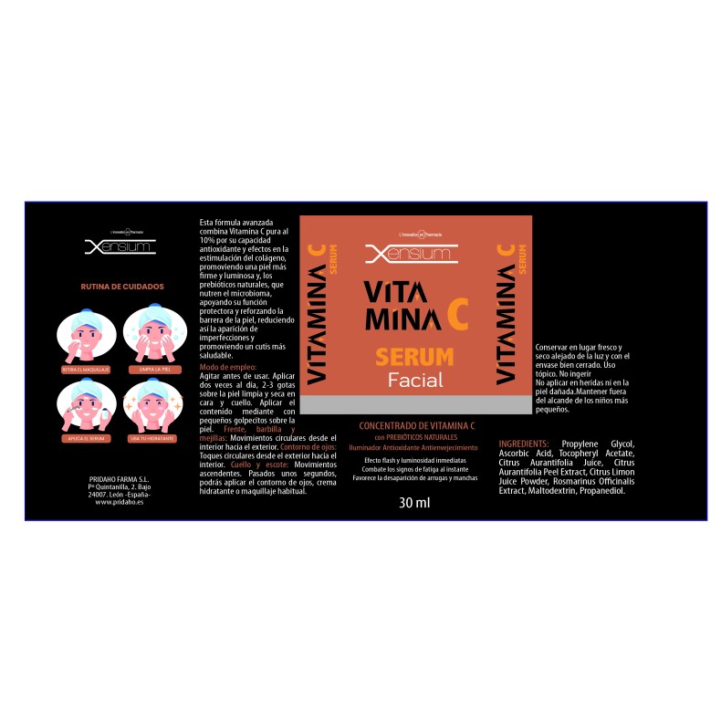 XENSIUM Serum Vitamina C 30 ml