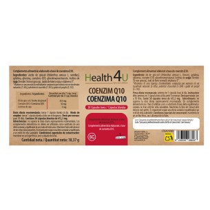 H4U Coenzima Q10 30 cápsulas blandas special edition 2