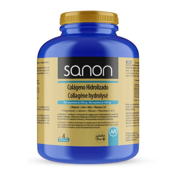 SANON Colágeno Hidrolizado 400 comprimidos