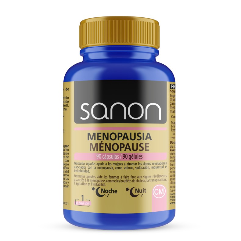 SANON Menopausia Noche 90 cápsulas